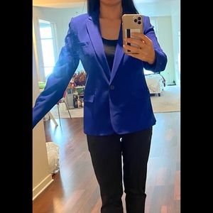 Theory Women’s Suit Jacket - Navy Blue - Size 6
